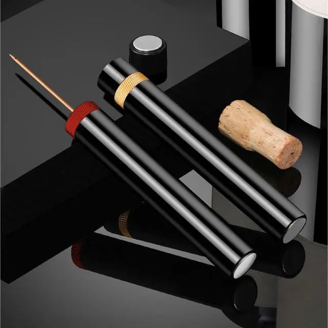 Alt view image 7 of 7 - 2pcs Aeropop Wine Opener Needle Type Wines Bottle Openers Travel Portable Pocket Air Pressure Pump Wine Bottle Opener Loritia Arropop Wine Opener for Home Restaurant Party