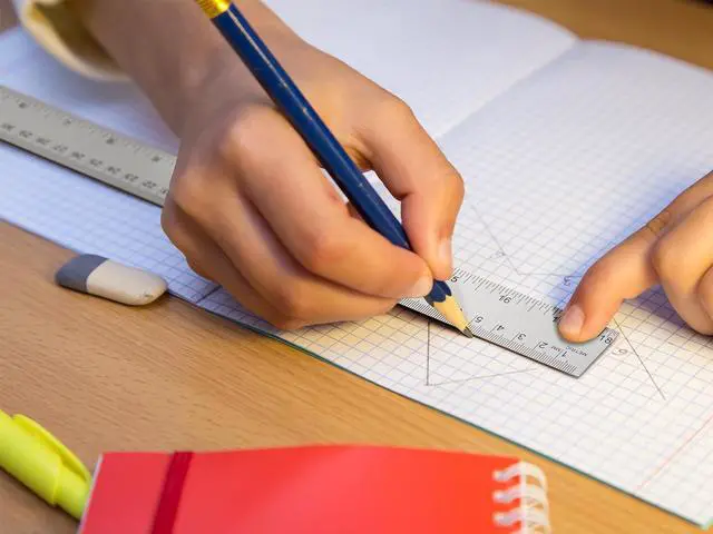 Alt view image 6 of 7 - Metal Ruler with Cork Backing, 18 Inch Stainless Steel Rulers 18 inch Metal Ruler - Imperial and Metric - Non-Slip Prevent Ink Leakage - for School Office Engineering Tools