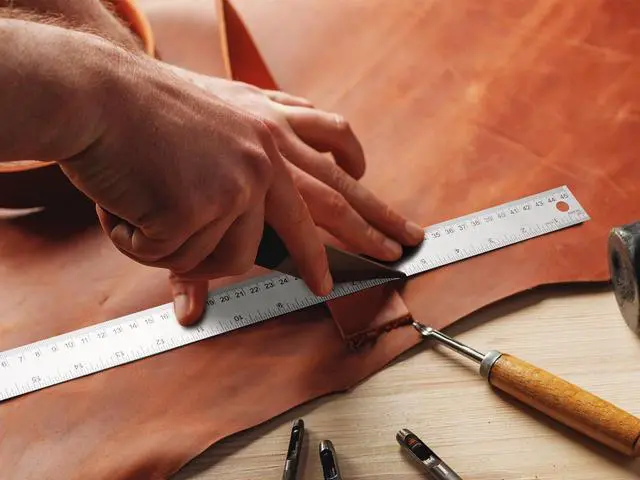 Alt view image 7 of 7 - Metal Ruler with Cork Backing, 18 Inch Stainless Steel Rulers 18 inch Metal Ruler - Imperial and Metric - Non-Slip Prevent Ink Leakage - for School Office Engineering Tools