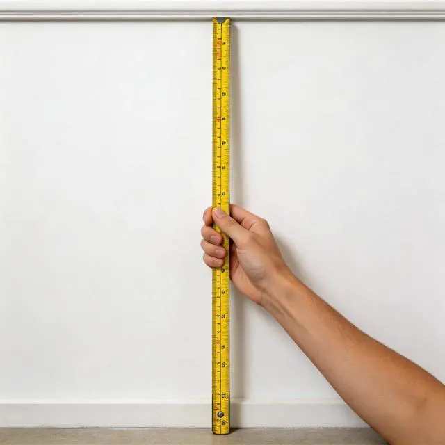 Alt view image 7 of 7 - Folding Wooden Ruler 2 Pack, 6.6 FT, Foldable Yard Stick with US and Metric