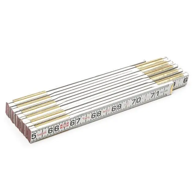 Alt view image 2 of 4 - Crescent Lufkin 5/8" x 6' Red End® Two Way® Wood Rule - 966N
