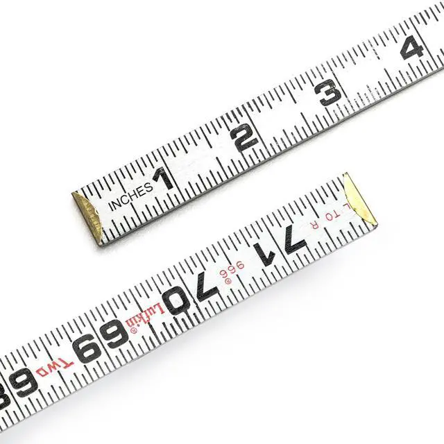 Alt view image 3 of 4 - Crescent Lufkin 5/8" x 6' Red End® Two Way® Wood Rule - 966N