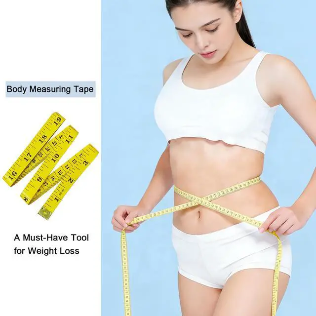 Alt view image 2 of 5 - 6 Pack Soft Tape Measure Double Scale 60-inch/150cm,Fabric Craft Tape Measure & Medical Body Measurement,Sewing Flexible Vinyl Ruler & Measuring Tape for Body Weight Loss