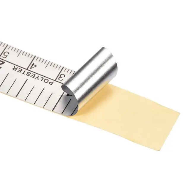 Alt view image 4 of 4 - Self-Adhesive Measuring Tape with Fractions 60 Inches 150cm Workbench Ruler, Peel and Stick Measure Tape for Woodworking, Saw, Drafting Table