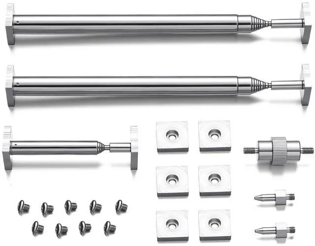 Main image of 3 Pack Extendable Measuring Stick Tool Set Woodworking Measuring Tools Stick for Woodworking Carpentry Hobbies Remodeling Projects