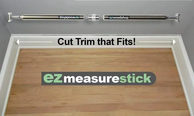 Alt view image 2 of 7 - Measuring Stick Tool | Pinch Stick for Woodworking | No Numbers, No Mistakes | Carpentry, Woodworking, Hobbies, and Remodeling Projects.