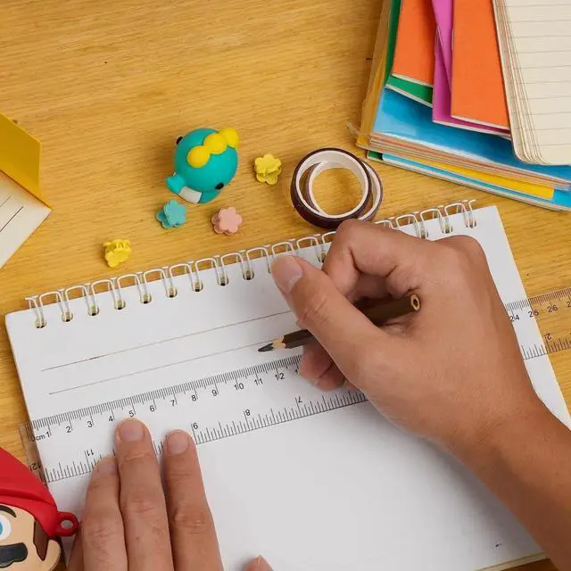 Alt view image 7 of 7 - 30 Packs Plastic Clear Rulers Bulk for Classroom, 12 Inch Ruler