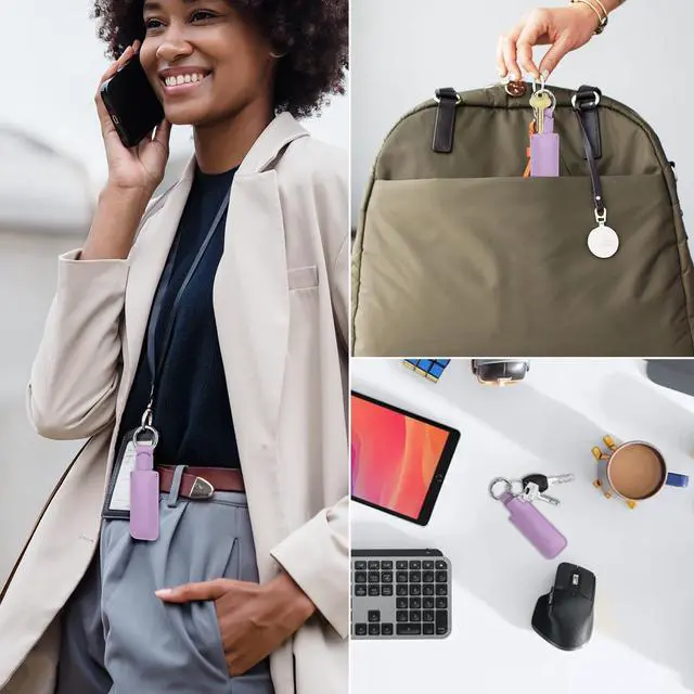 Alt view image 5 of 7 - Microfiber Leather USB Flash Drive Case