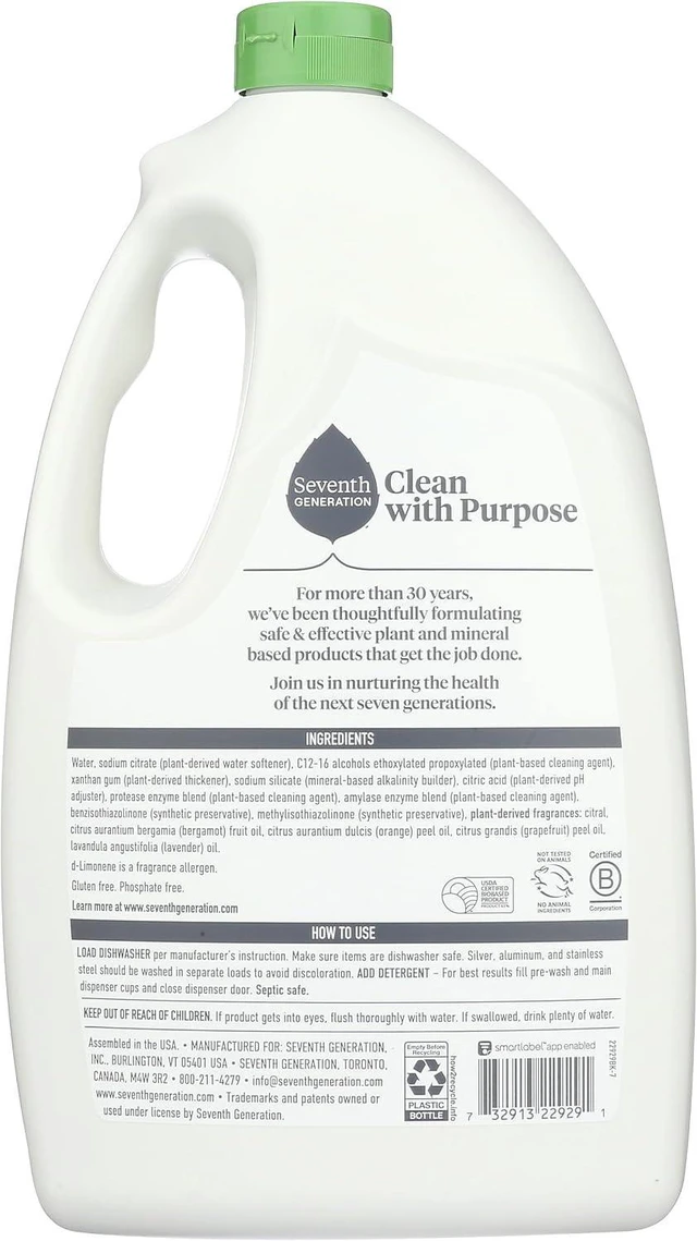 Alt view image 2 of 3 - Generation Ultra Power Plus Auto Dish Gel, Fresh Citrus Scent, 65 Ounce