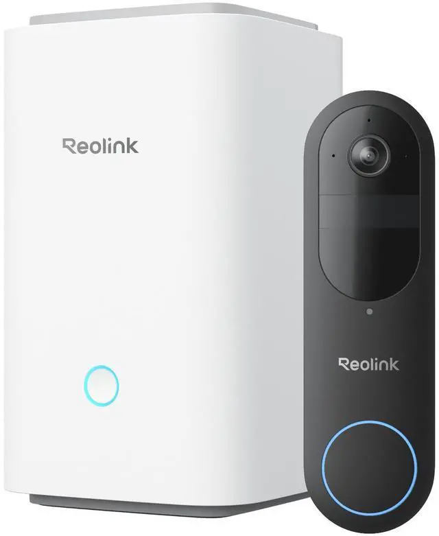 Alt view image 8 of 14 - Reolink Home Hub with Video Doorbell Battery - Home Security System with 2K Wi-Fi Battery Doorbell, Person/Vehicle/Package Detection, Expandable System Up to 8 Reolink Cameras, No Chime