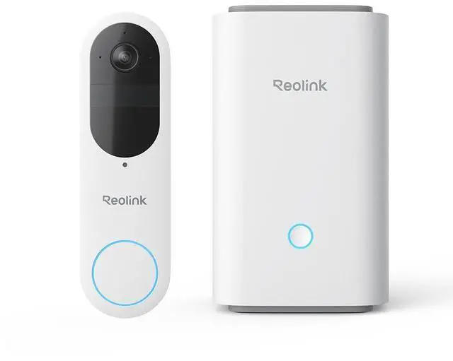Alt view image 8 of 14 - Reolink Home Hub with Video Doorbell Battery - Home Security System with 2K Wi-Fi Battery Doorbell, Person/Vehicle/Package Detection, Expandable System Up to 8 Reolink Camera, No Chime White