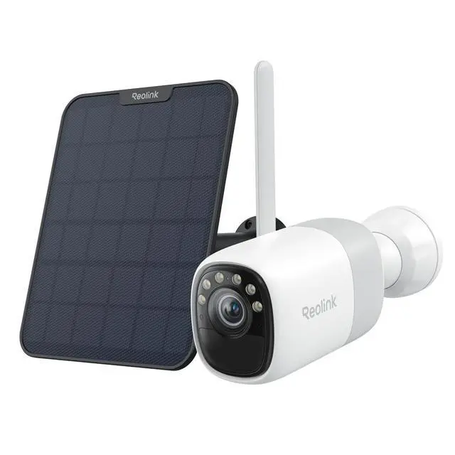 Alt view image 8 of 14 - Reolink 2K Wireless Battery Outdoor Security Camera, ColorX Night Vision, Wi-Fi 6, 10s Pre-recording, Reolink Altas with Solar Panel 2 6W Black 1-Pack