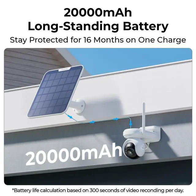 Alt view image 11 of 14 - Reolink Home Hub with Altas PT Ultra, Continuous Recording Battery Camera, 4K UHD, 20000mAh Battery, Up to 512GB microSD card, Home Hub with Altas PT Ultra + Solar Panel 2 2-Pack