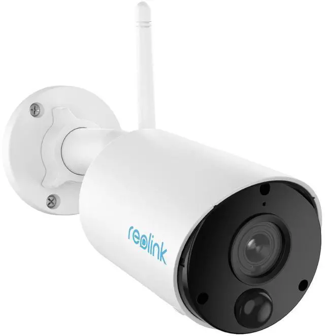 Alt view image 8 of 14 - Reolink Wireless Security Camera Outdoor 3MP HD, Rechargeable Battery-Powered, 2.4GHz WiFi, Night Vision, 2-Way Talk, Works with Alexa, Local SD Storage Smart Alarm - Argus Eco