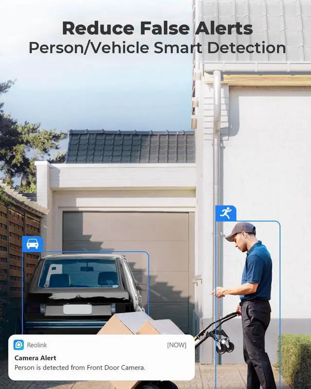 Alt view image 11 of 14 - Reolink Cellular Security Camera Wireless Outdoor, 4G LTE No WiFi Needed, 2K with Person/Vehicle Smart Detection & Playback, Rechargeable Battery Powered, Time Lapse, Two-Way Talk, Go Plus