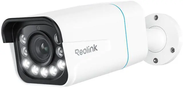 Alt view image 8 of 14 - REOLINK 8MP 811A PoE IP Wired Security Camera 4K 123° FoV, 5X Optical Zoom for Outdoor Usage, Color Night Vision, Human/Vehicle/Pet Smart Detection, 2 Way Talk, Up to 512GB microSD Card(Not Included)