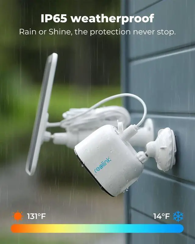Alt view image 13 of 14 - REOLINK Spotlight Security Camera Wireless Outdoor with 2K Color Night Vision, Human/Vehicle Smart Detection, 2.4/5Ghz Dual-Band WiFi, Wire-Free Battery/Solar Powered Argus 3 Pro with Solar Panel