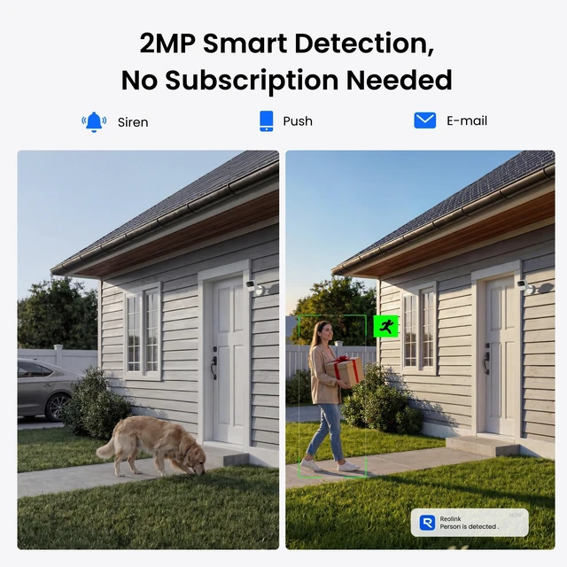 Alt view image 3 of 7 - Reolink Argus MagiCam 2MP Wireless Security Camera Magnetic Mount, 9-Month Battery, Dual-Band Wi-Fi, IP67