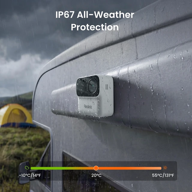 Alt view image 6 of 7 - Reolink Argus MagiCam 2MP Wireless Security Camera Magnetic Mount, 9-Month Battery, Dual-Band Wi-Fi, IP67