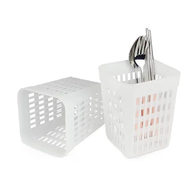 Alt view image 7 of 7 - Practical Dishwasher Cutlery Basket Storage Box For Fork Spoon Spare Part Dishwasher Storage Holder Accessories Sink Drain Basket Tool Strainer