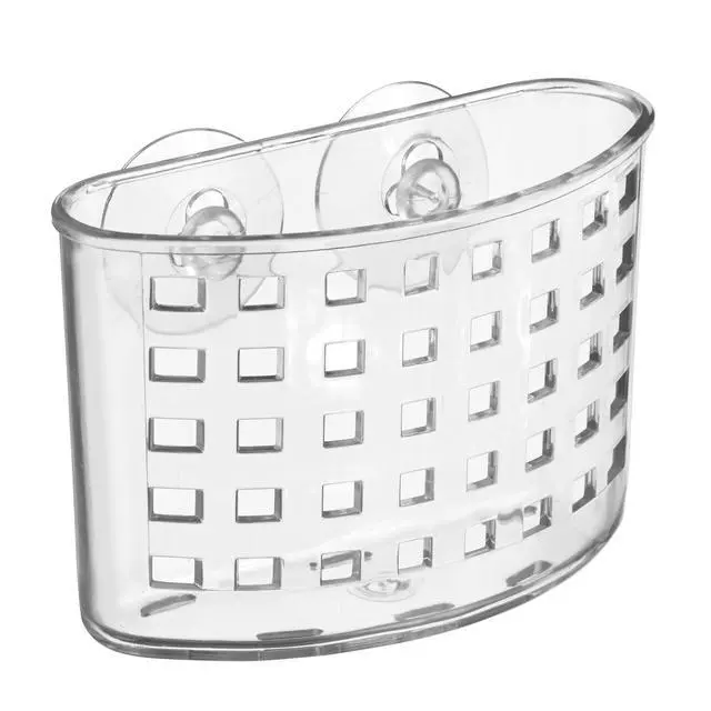 Alt view image 7 of 7 - Suction Cup Shower Caddy Basket, Clear