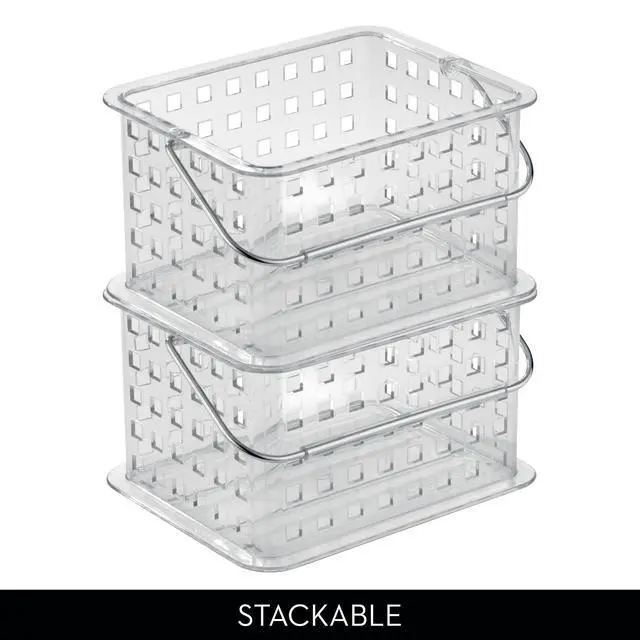 Alt view image 5 of 7 - Small Clear Shower Caddy with Handle