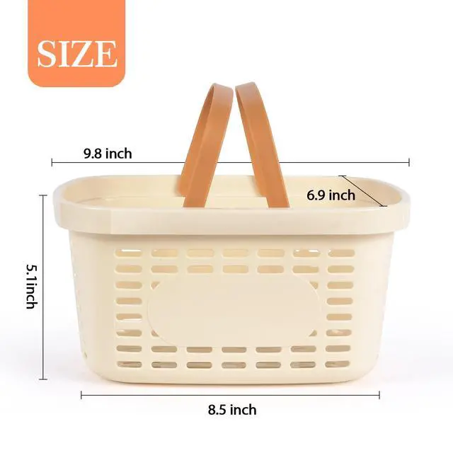 Alt view image 2 of 7 - Plastic Shower Caddy, Cream, 1 Pack