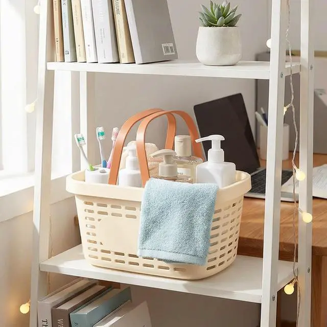 Alt view image 6 of 7 - Plastic Shower Caddy, Cream, 1 Pack