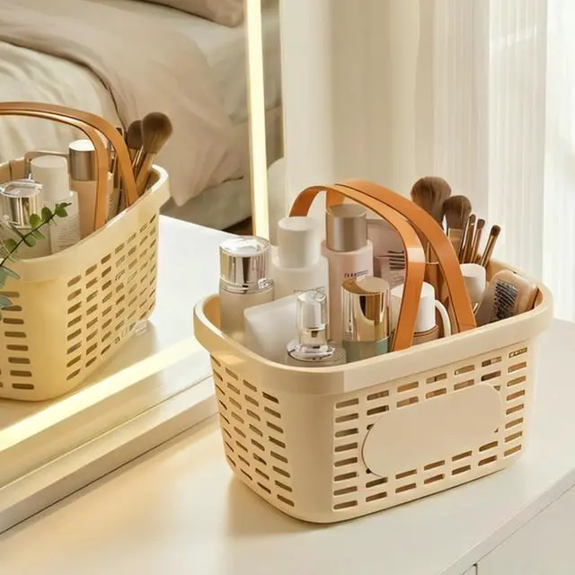 Alt view image 7 of 7 - Plastic Shower Caddy, Cream, 1 Pack