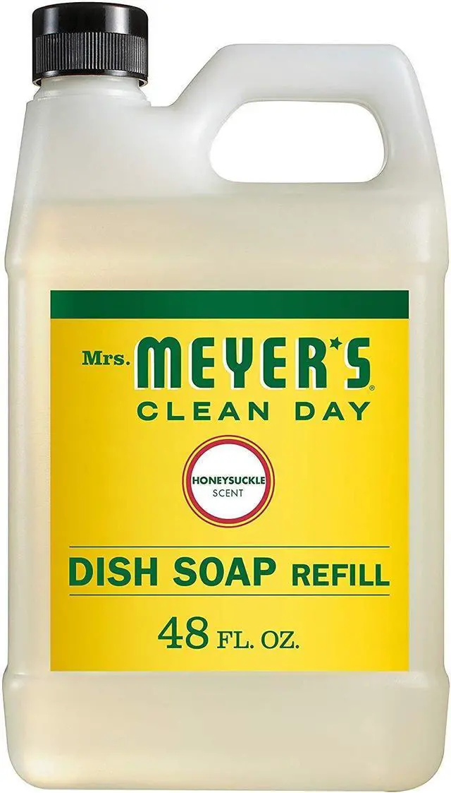 Main image of CLEAN DAY Liquid Dish Soap Refill, Honeysuckle, 48 fl. oz
