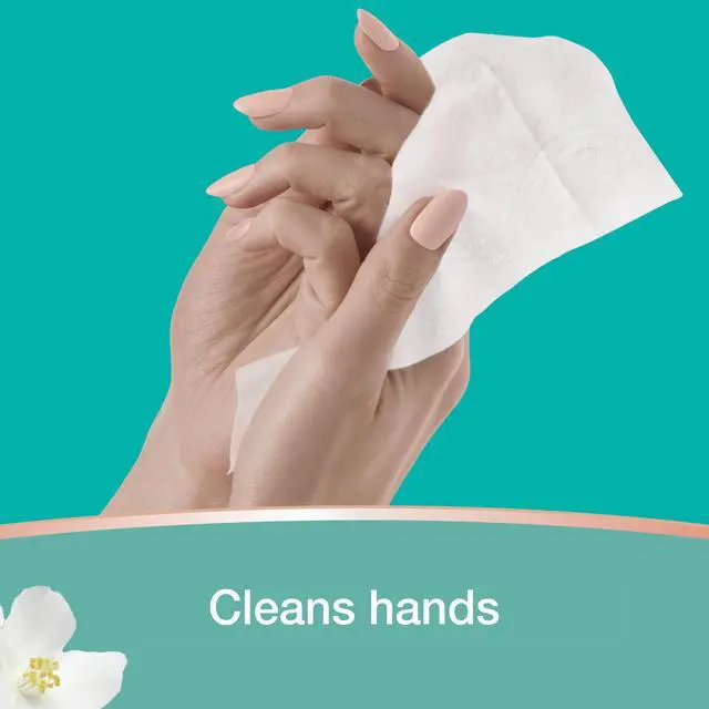 Alt view image 6 of 7 - Wipes, Clean & Calm, Cotton Blossom Scent, 336 Wipes Total (6x Pop-Top Packs)