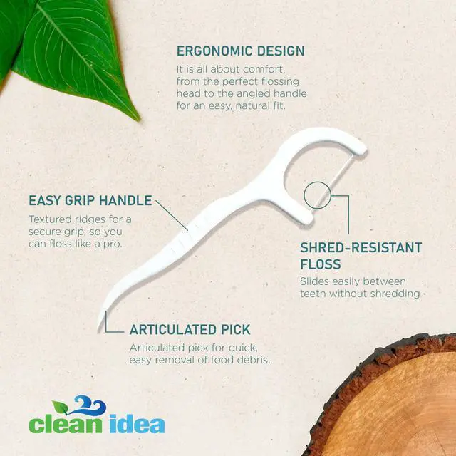 Alt view image 2 of 6 - EcoFlossers 300ct, Eco Friendly Flossers for Adults & Kids