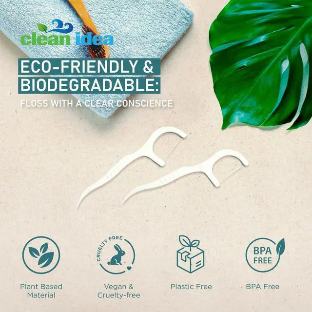 Alt view image 4 of 6 - EcoFlossers 300ct, Eco Friendly Flossers for Adults & Kids