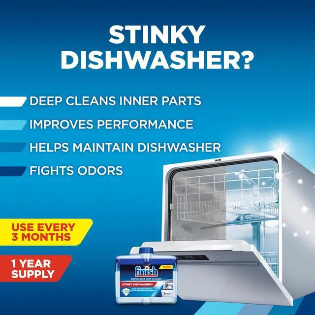 Alt view image 2 of 7 - Dishwasher Cleaner Liquid, Deep Cleans Hidden Grease & Limescale, Fights Odors & helps maintain Performance, 1 Year Supply, 8.45oz, 4 Bottle