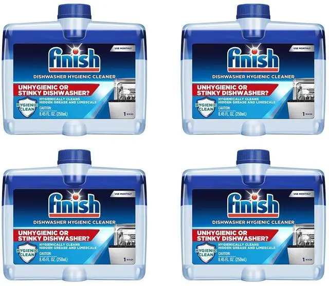 Main image of Dual Action Dishwasher Cleaner: Fight Grease & Limescale, Fresh 8.45 oz.(Pack of 4)
