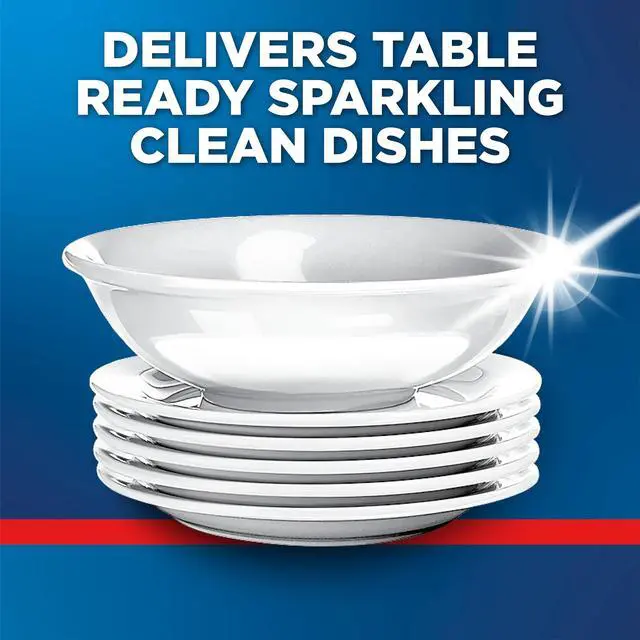 Alt view image 5 of 7 - Finish Rinse Aid 100% Better Drying Dishwasher, Lemon Sparkle, 800 ML