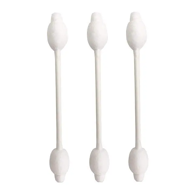 Alt view image 2 of 7 - 2 Packs Safety Cotton Swabs with Large Tip, Baby Cotton Buds 216pcs