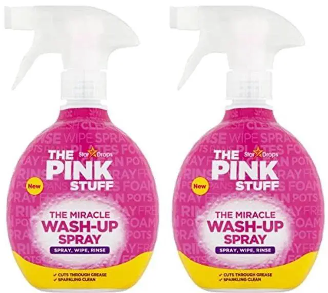 Main image of The Pink Stuff - The Miracle Wash Up Spray Bundle (2 Wash Up Sprays)