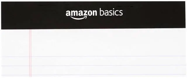 Alt view image 4 of 4 - Narrow Ruled Lined Writing Note Pads for Notes, Office Supplies, 5" x 8", White, 12-Pack of 50 Pages, Perforated