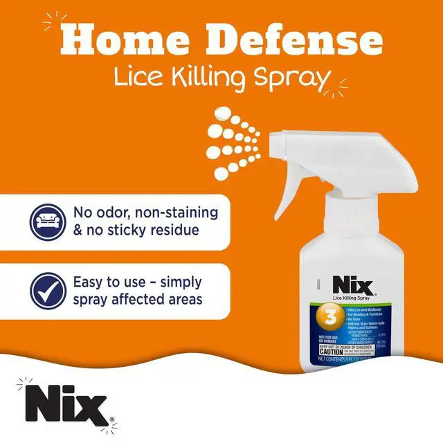 Alt view image 3 of 5 - Lice & Bed Bug Spray for Home Use, Kills Lice on Bedding & Furniture, Odor-Free & Non-Staining, 5 Fl Oz