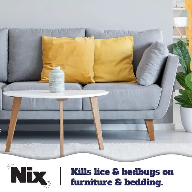 Alt view image 4 of 5 - Lice & Bed Bug Spray for Home Use, Kills Lice on Bedding & Furniture, Odor-Free & Non-Staining, 5 Fl Oz