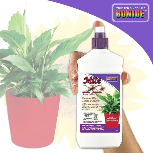 Alt view image 7 of 7 - Captain Jack's Mite-X for Houseplants, 12 oz Ready-to-Use Spray for Insect Control