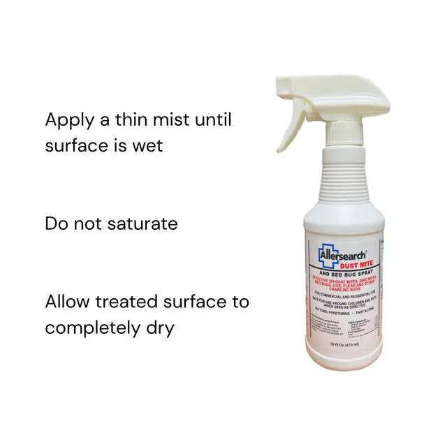 Alt view image 4 of 7 - Dust Mite and Bed Bug Spray 16 oz