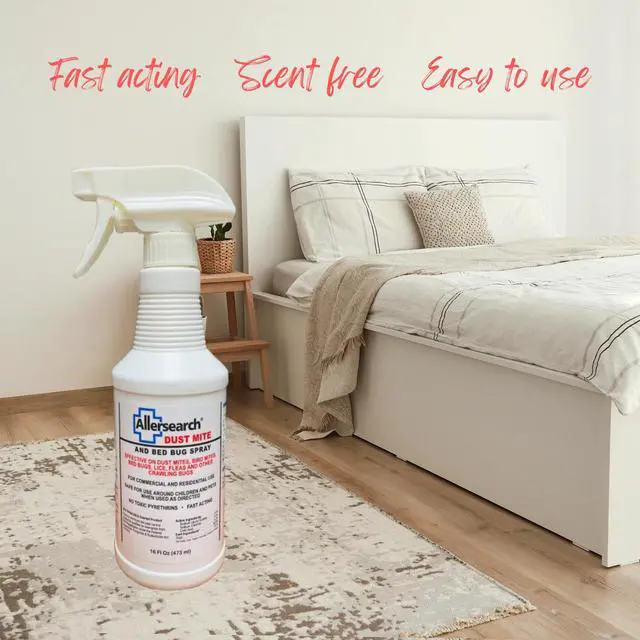 Alt view image 5 of 7 - Dust Mite and Bed Bug Spray 16 oz