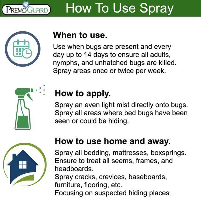 Alt view image 2 of 5 - Travel Bed Bug & Mite Killer Spray by 3 oz Child & Pet Safe Fast Acting Stain & Odor Free Best Protection Carryon Bag Approved