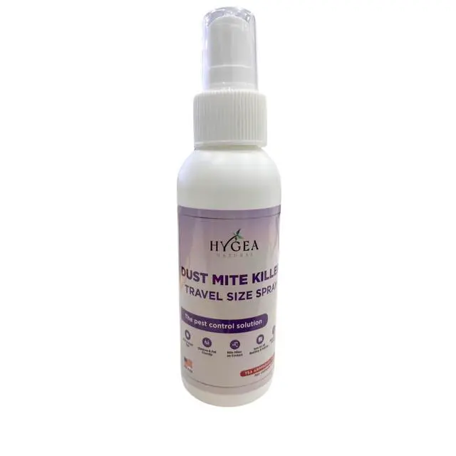 Alt view image 7 of 7 - Dust Mite Killer Travel Spray - Helps Eliminates Dust Mites, Carpet Mites, Rodent Mites, Bird & Mites - TSA Approved - Pet & Child Friendly - 3oz (Unscented)