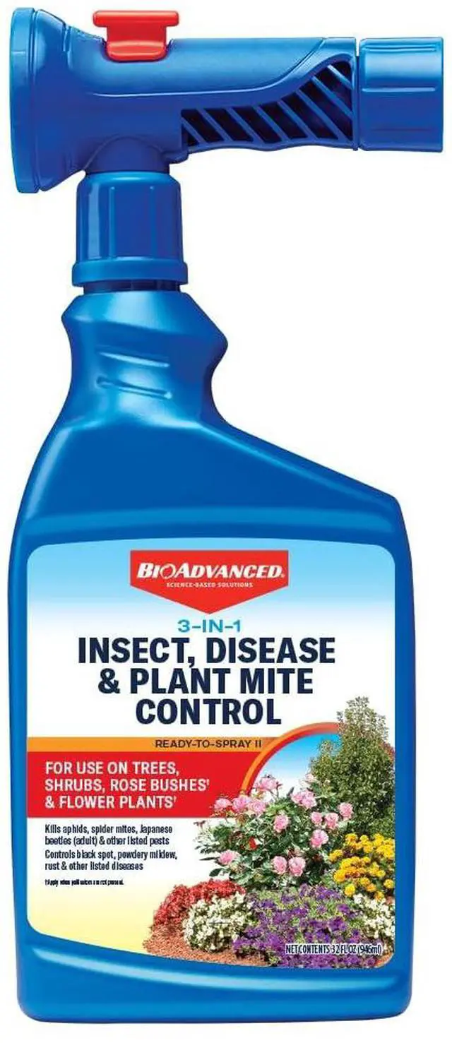 Main image of BioAdvanced 3-in-1 Insect, Disease, and Mite Control Ready-to-Spray - 32 oz