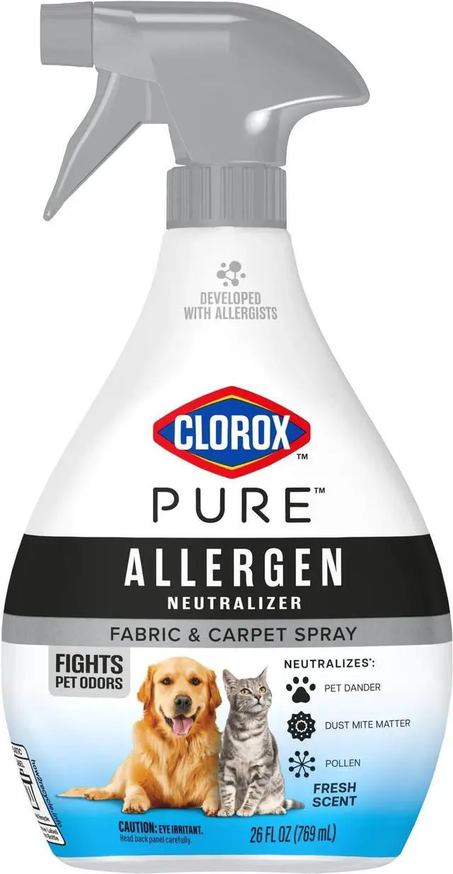 Main image of PURE Allergen Neutralizer Fabric and Carpet Spray, Fights Pet Odors, Fresh Scent, 26 Fl Oz.