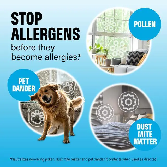Alt view image 3 of 7 - PURE Allergen Neutralizer Fabric and Carpet Spray, Fights Pet Odors, Fresh Scent, 26 Fl Oz.
