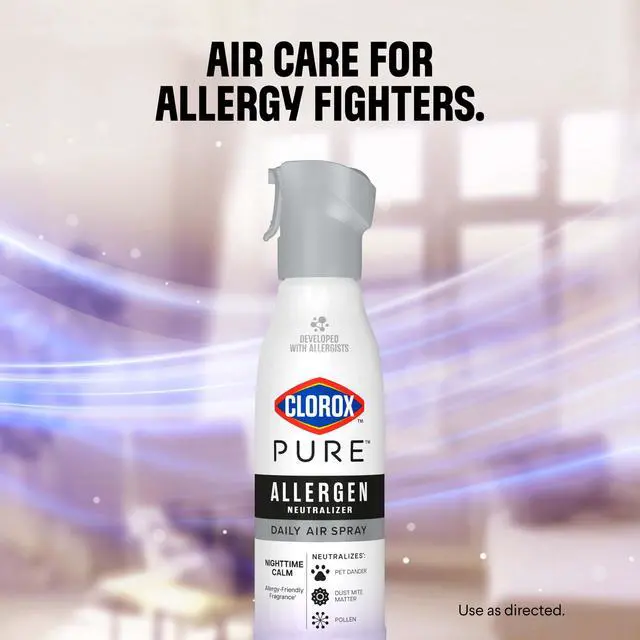 Alt view image 4 of 7 - PURE Allergen Neutralizer Daily Air Spray, Nighttime Calm, 8 Ounces